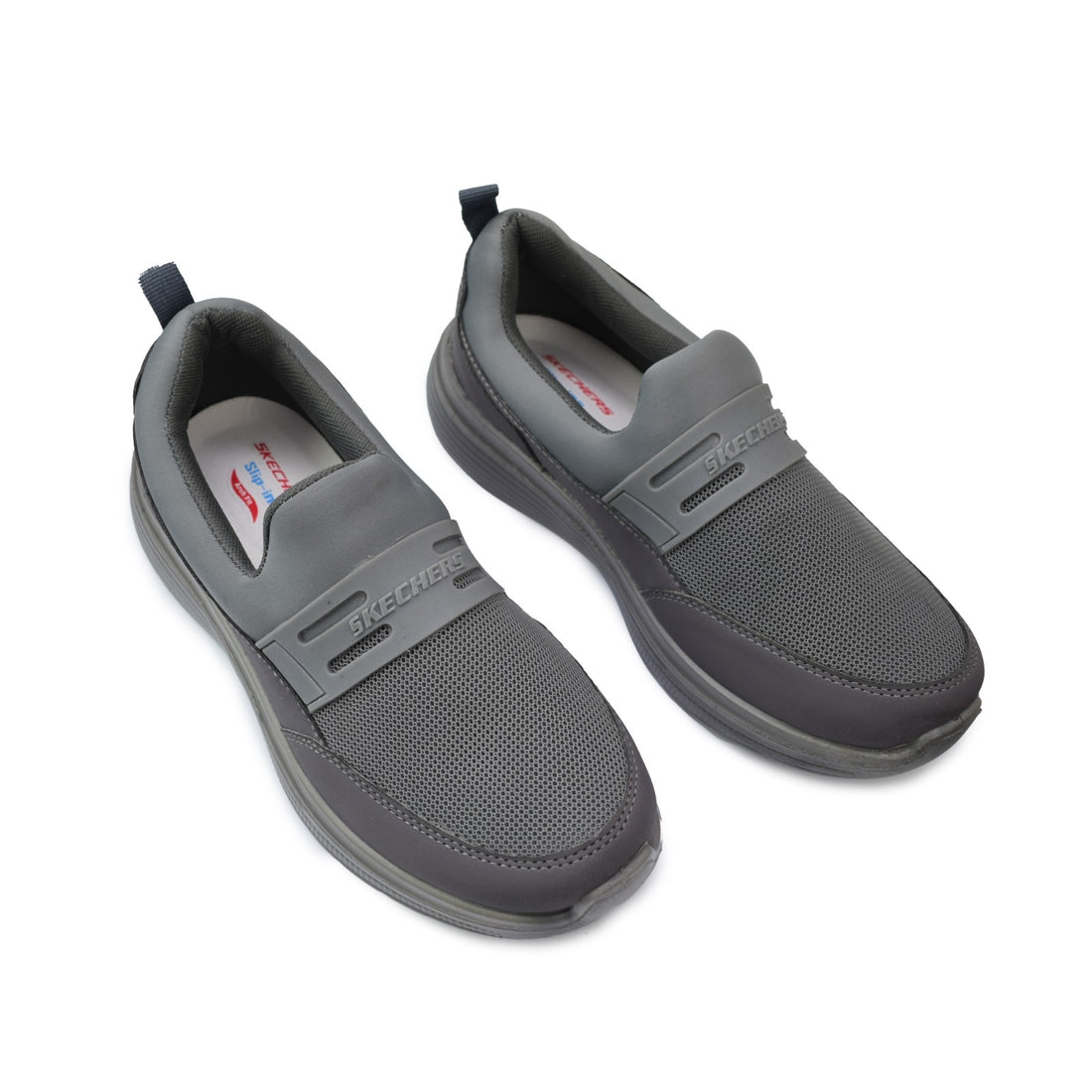 Men Skechers Shoes Relaxed Fit Grey