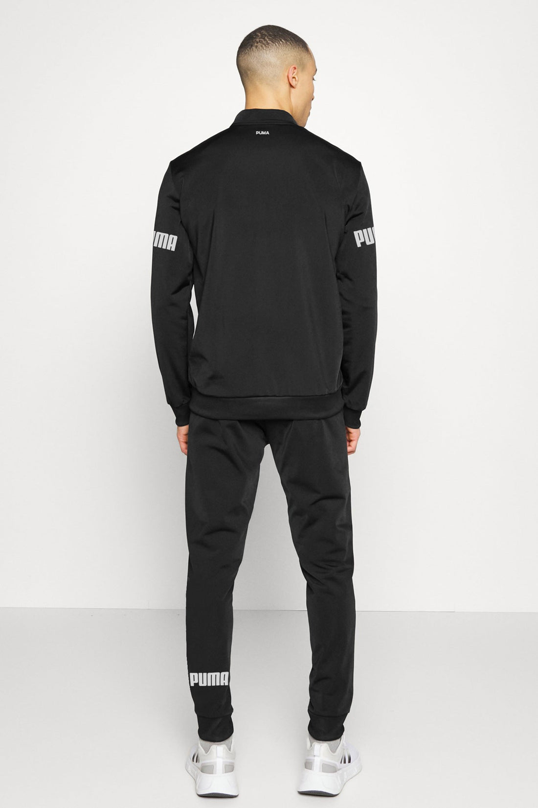 P.U.M.A Men Zipper Tracksuit in Black