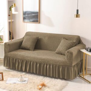 Turkish Bubble Fabric Sofa Cover - Mouse